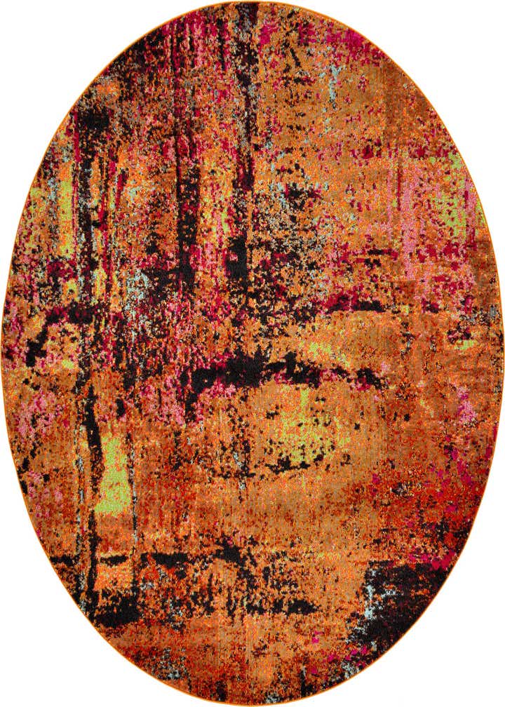 8' x 8' Washable Casablanca Round Rug
