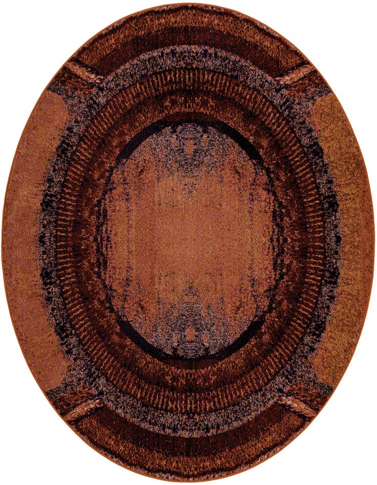 Detail image of 8' x 8' Washable Casablanca Round Rug