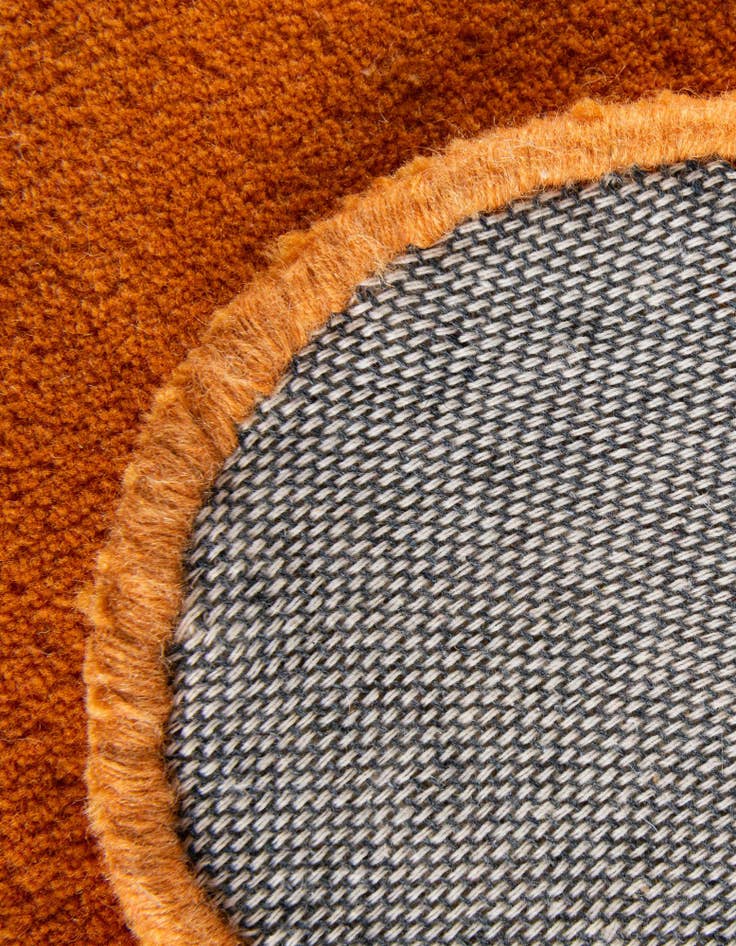 Detail image of 5' 1 x 5' 1 Happy Rugs Funky Flower Wool Round