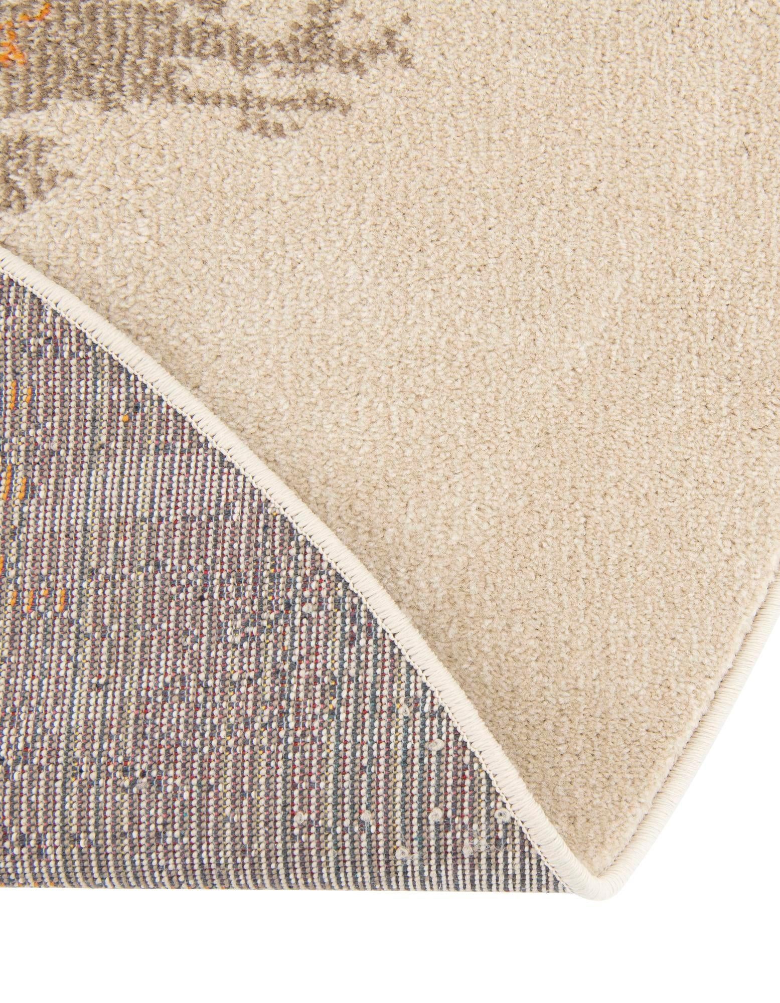 6' x 6' Washable Hyacinth Round Rug