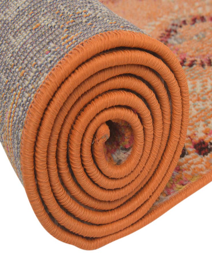 Detail image of 8' x 8' Washable Hyacinth Round Rug