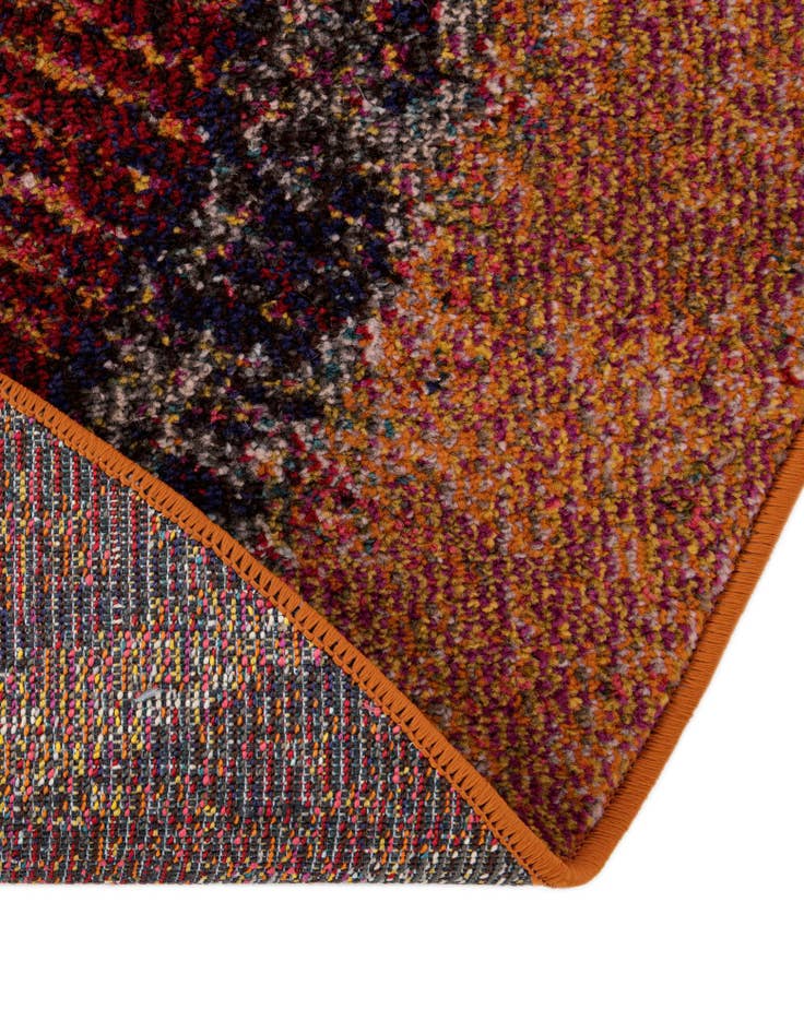 Detail image of 3' 3 x 3' 3 Washable Hyacinth Round Rug