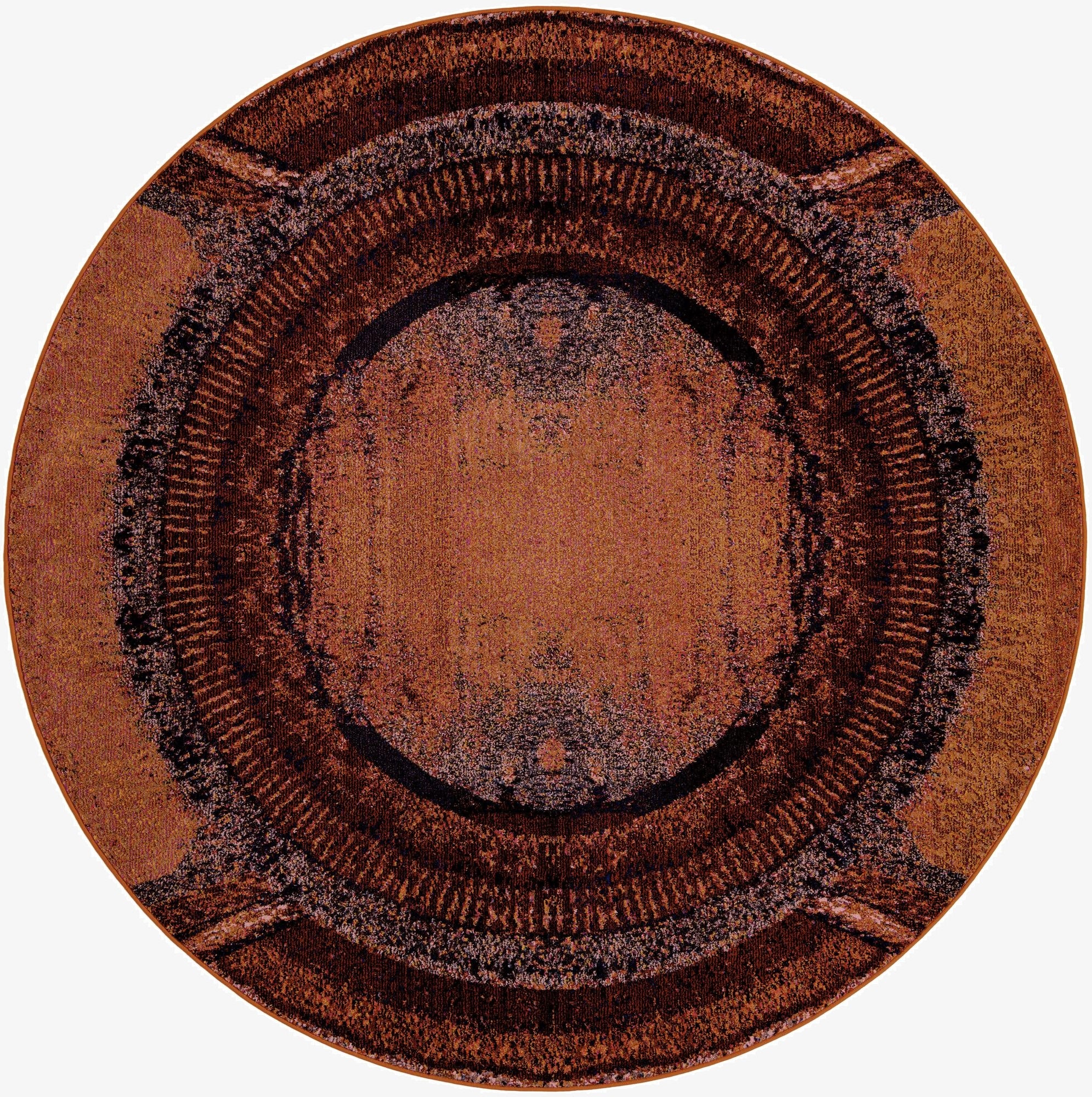 8' x 8' Washable Hyacinth Round Rug