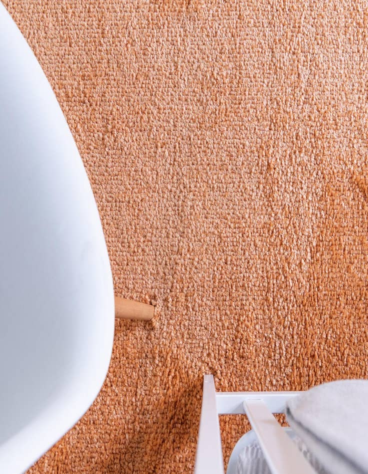 Detail image of 6' x 6' Solid Frieze Round Rug