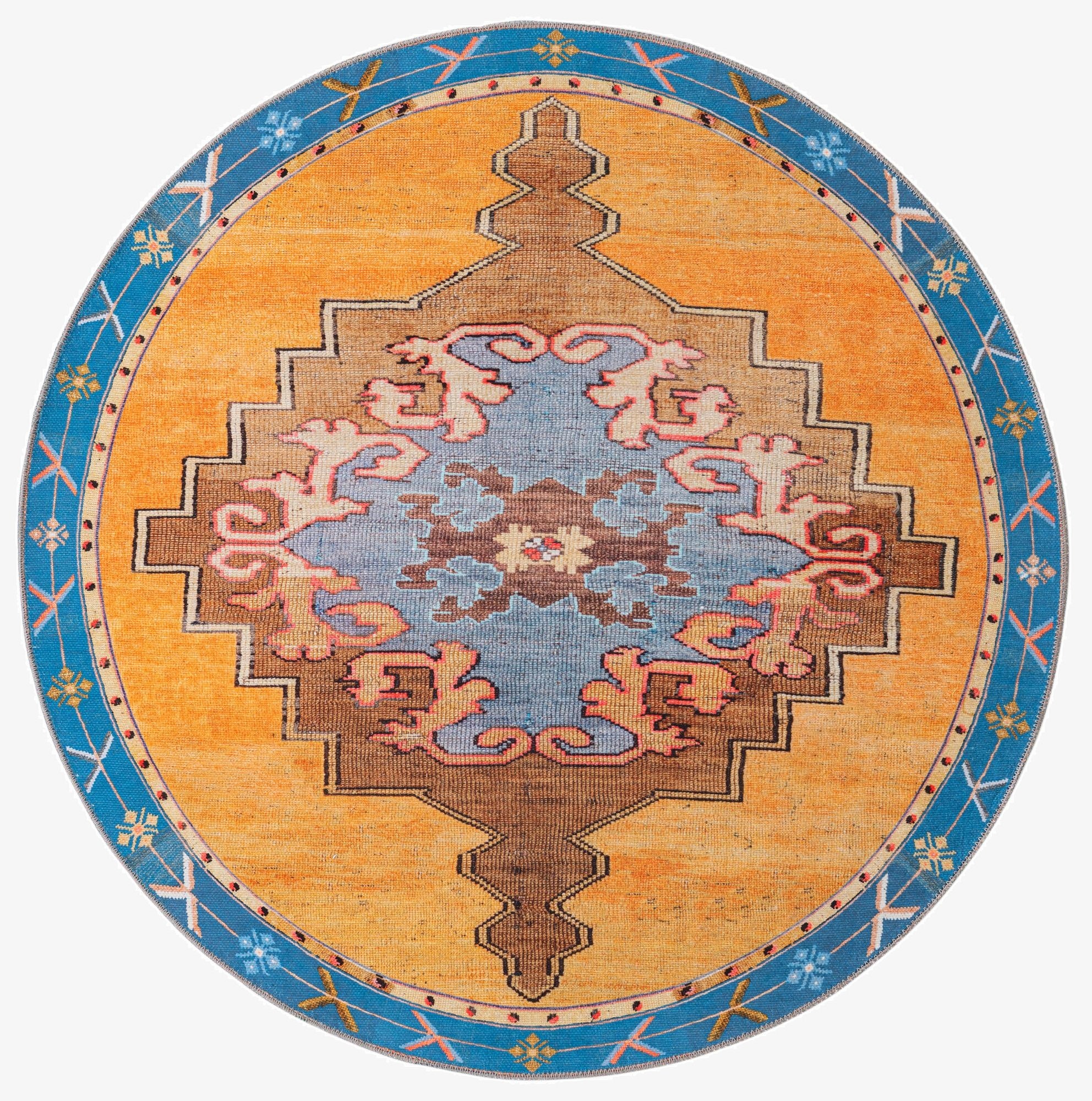 5' x 5' Timeless Round Rug