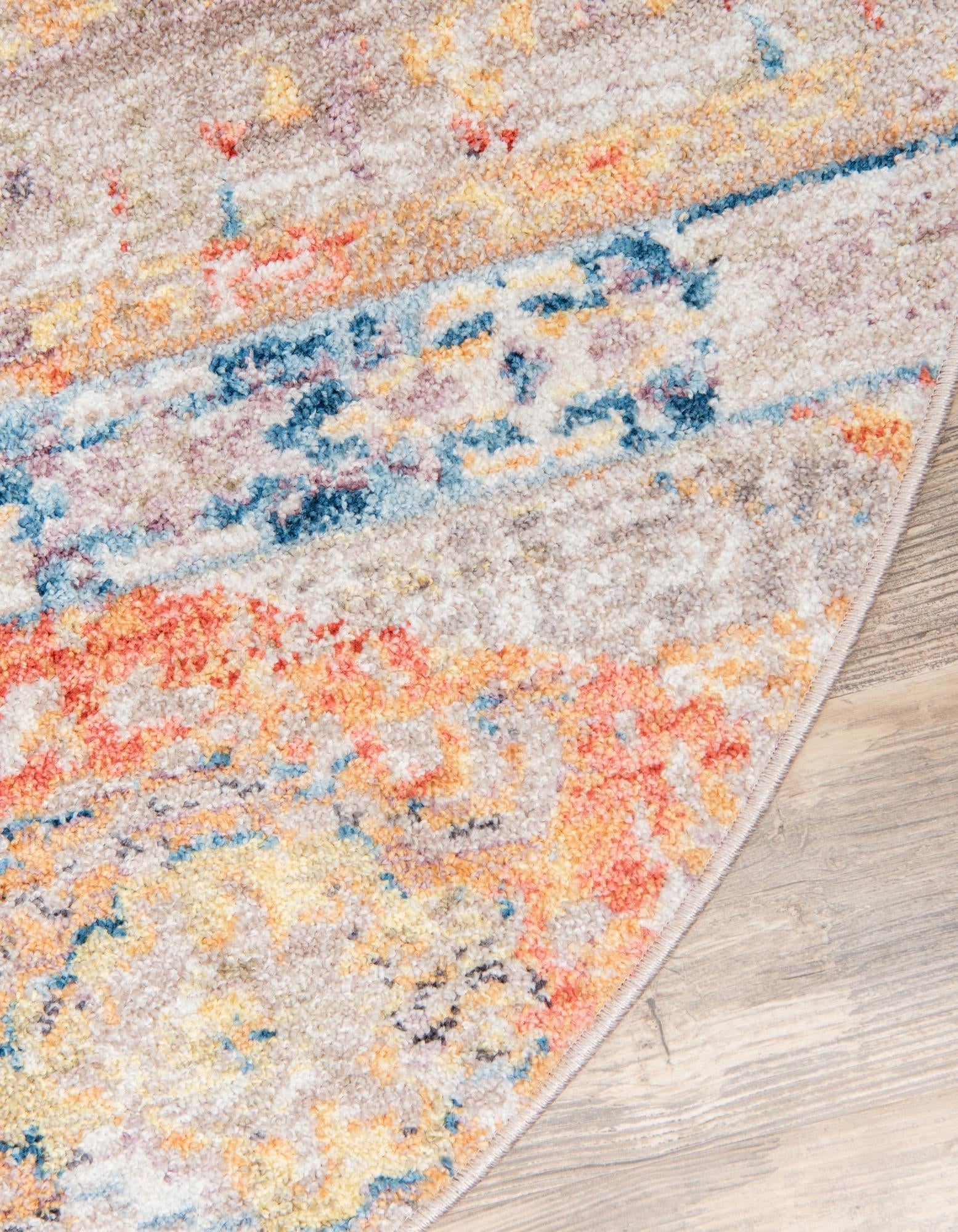 3' 3 x 3' 3 Vega Round Rug