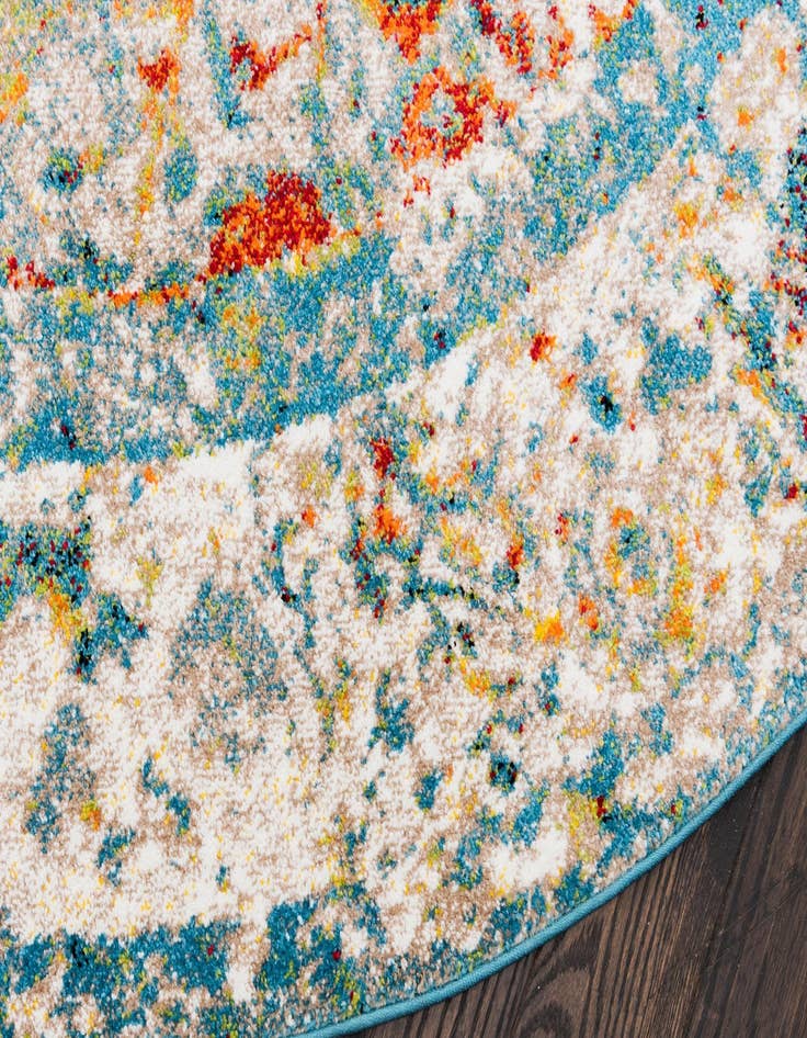 Detail image of 8' x 8' Veneto Round Rug