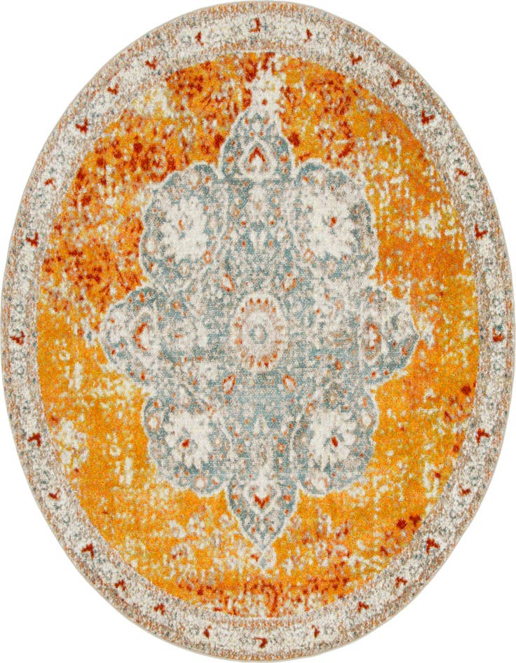 Detail image of 8' x 8' Venice Round Rug