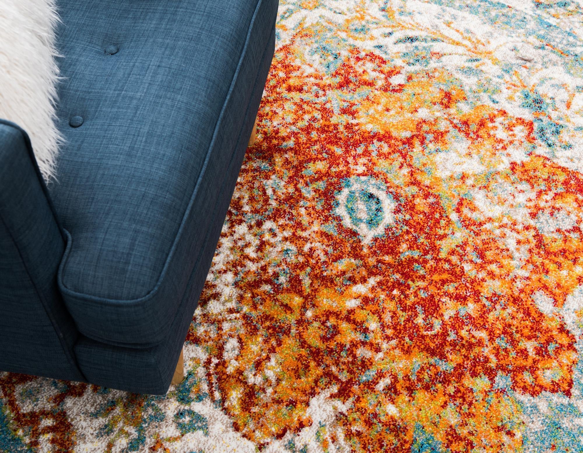 3' 3 x 3' 3 Venice Round Rug