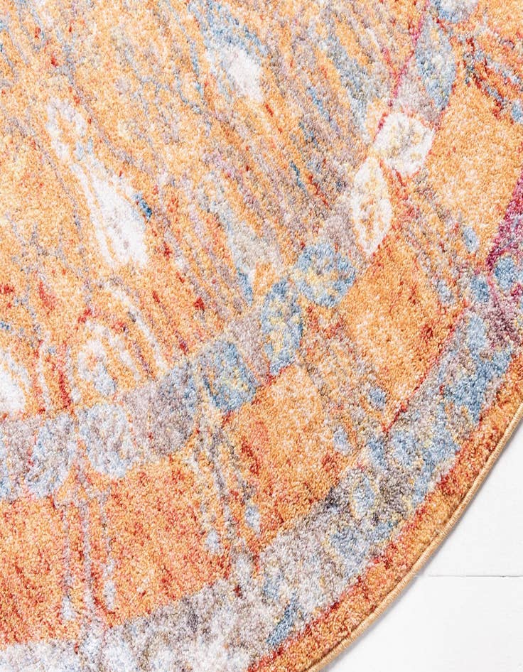 Detail image of 3' 3 x 3' 3 Williamsburg Round Rug