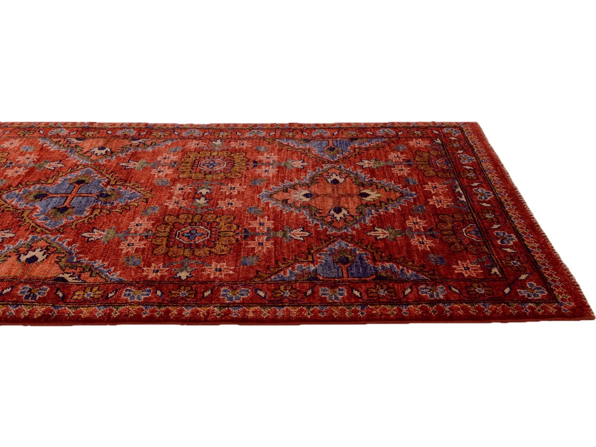 2' 10 x 9' 9 Hand Knotted Ariana Ziegler Runner Rug