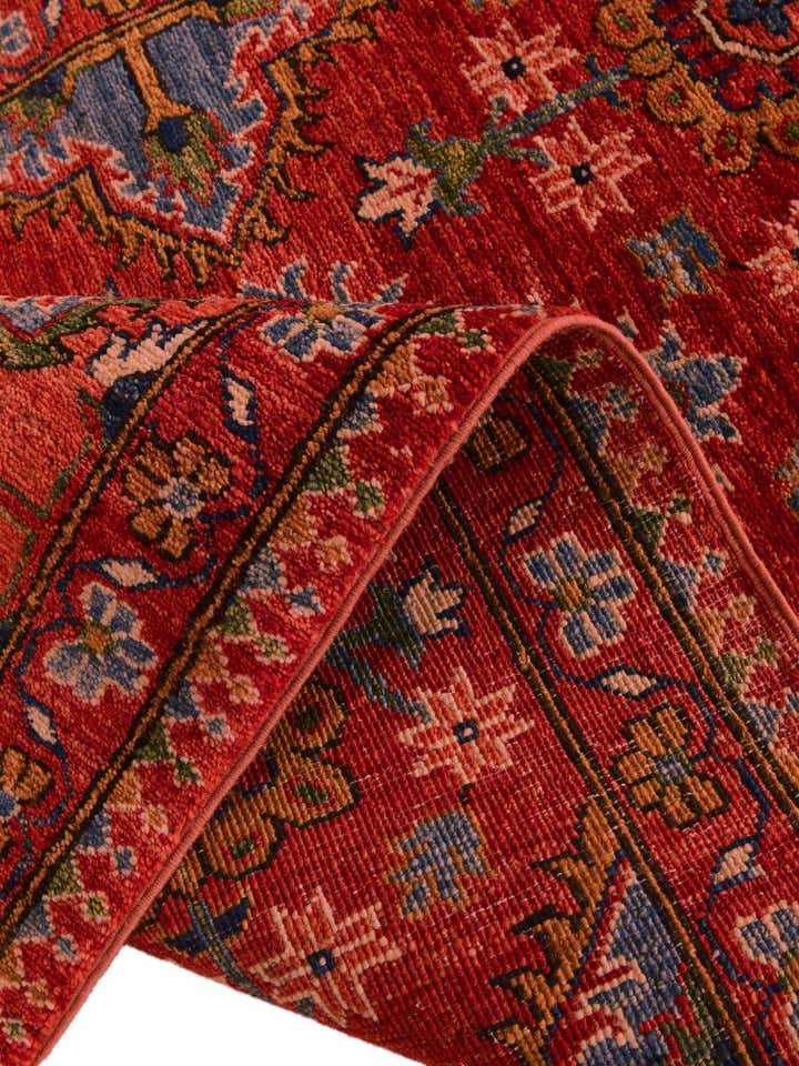 2' 10 x 9' 9 Hand Knotted Ariana Ziegler Runner Rug
