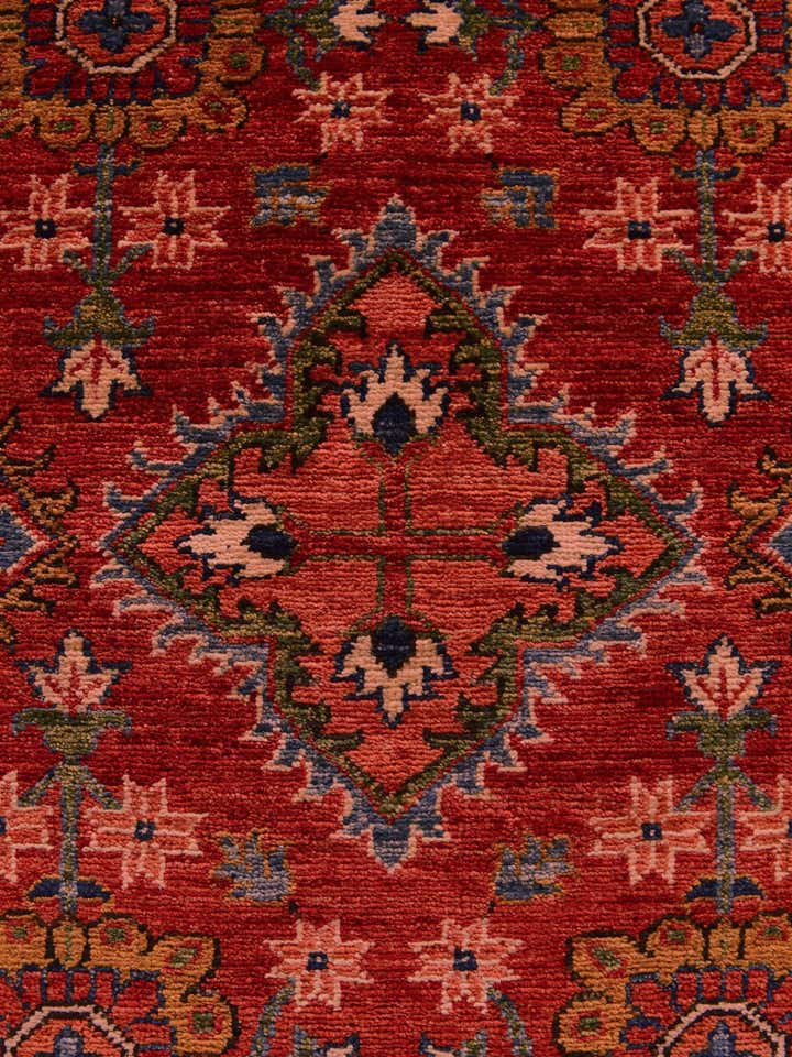 2' 10 x 9' 9 Hand Knotted Ariana Ziegler Runner Rug
