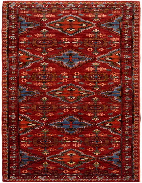 Detail image of 2' 10 x 9' 9 Hand Knotted Ariana Ziegler Runner Rug