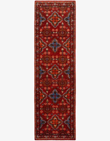 2' 10 x 9' 9 Hand Knotted Ariana Ziegler Runner Rug