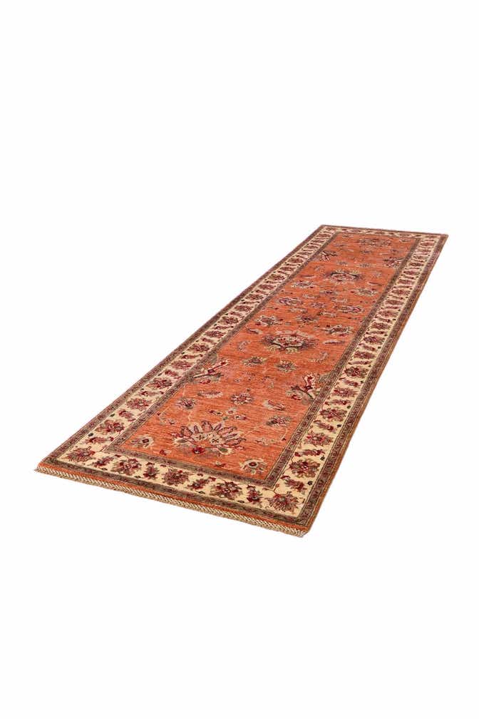 2' 8 x 10' 5 Hand Knotted Ariana Ziegler Runner Rug
