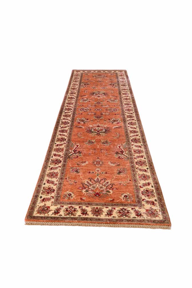 2' 8 x 10' 5 Hand Knotted Ariana Ziegler Runner Rug