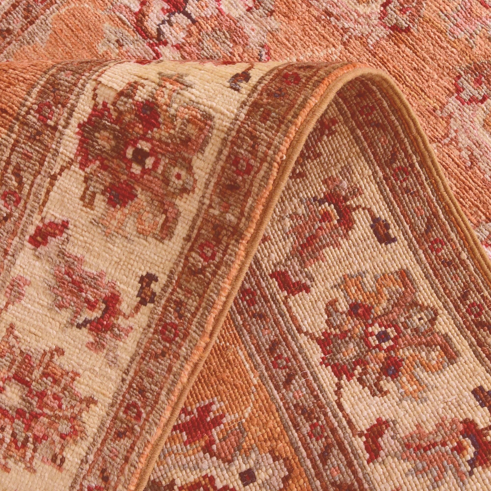 2' 8 x 10' 5 Hand Knotted Ariana Ziegler Runner Rug