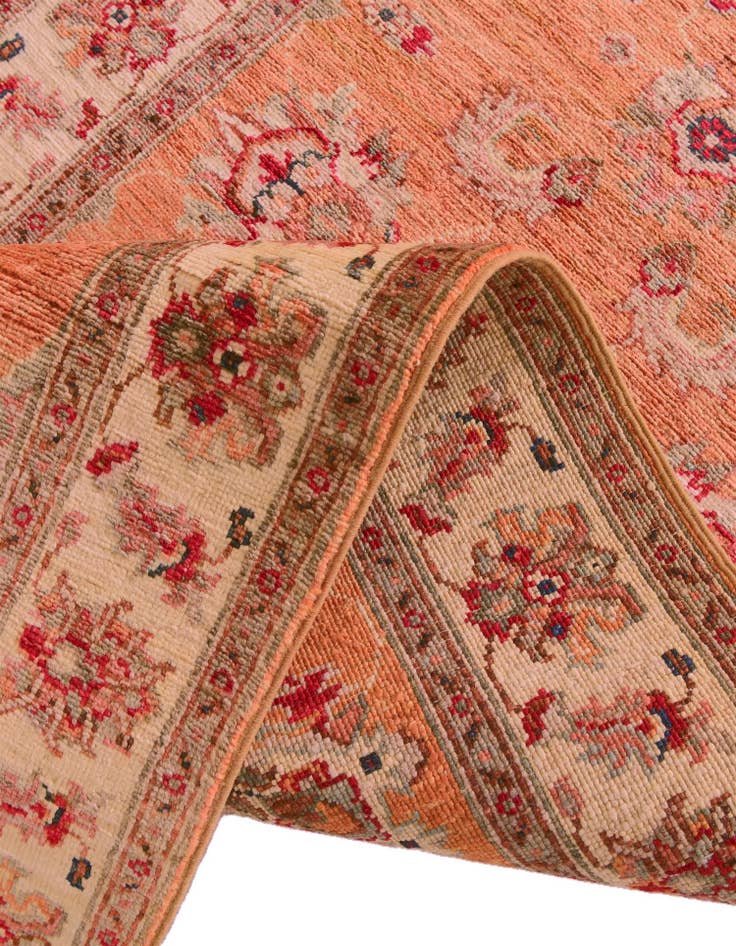 Detail image of 2' 8 x 10' 5 Hand Knotted Ariana Ziegler Runner Rug