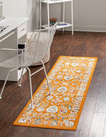 Orange Aurelia Runner Rug