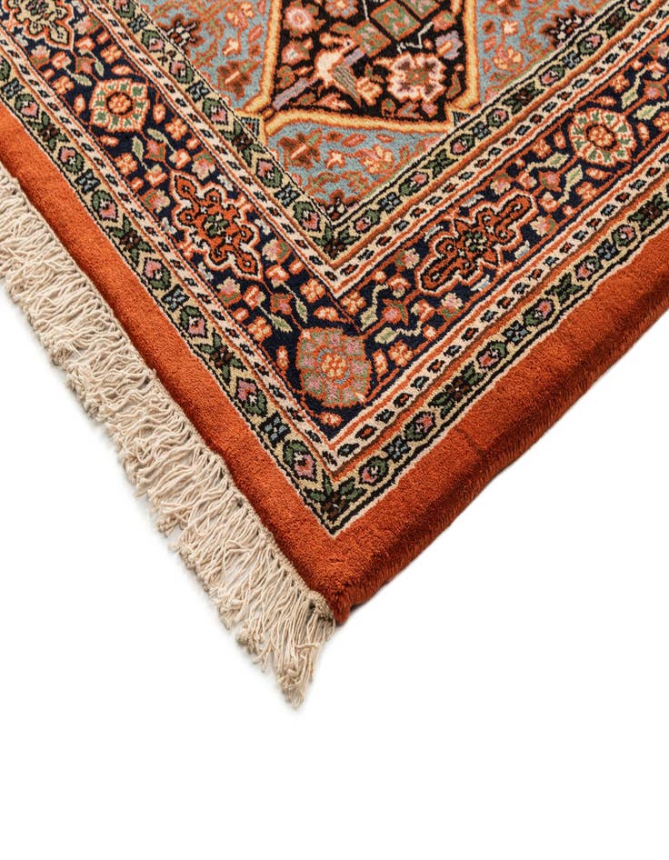 Detail image of 5' 4 x 11' 5  Hand Knotted Bakhtiar Wool Runner Rug