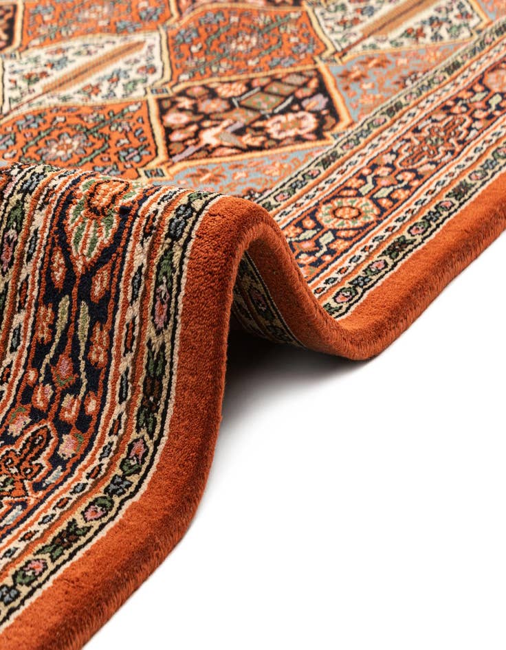 Detail image of 5' 4 x 11' 5 Hand Knotted Bakhtiar Wool Runner Rug