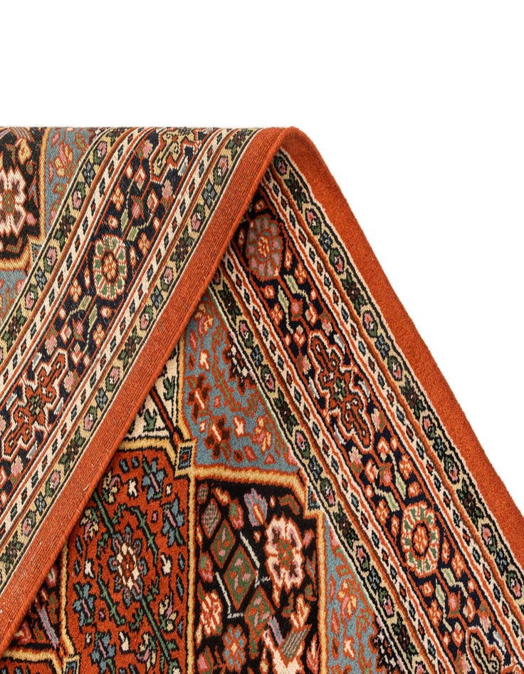 Detail image of 5' 4 x 11' 5 Hand Knotted Bakhtiar Wool Runner Rug