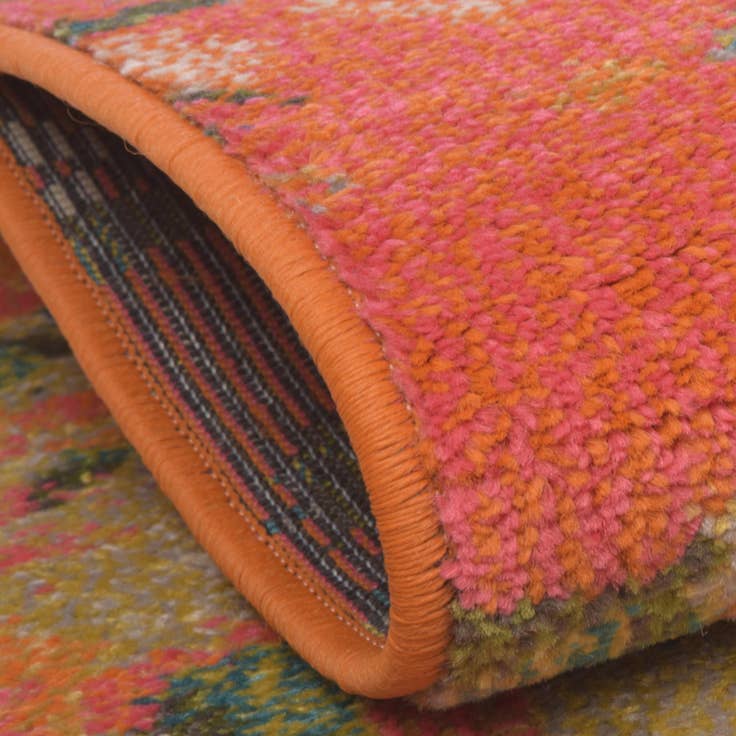 Detail image of 2' 7 x 10' Washable Barcelona Runner Rug