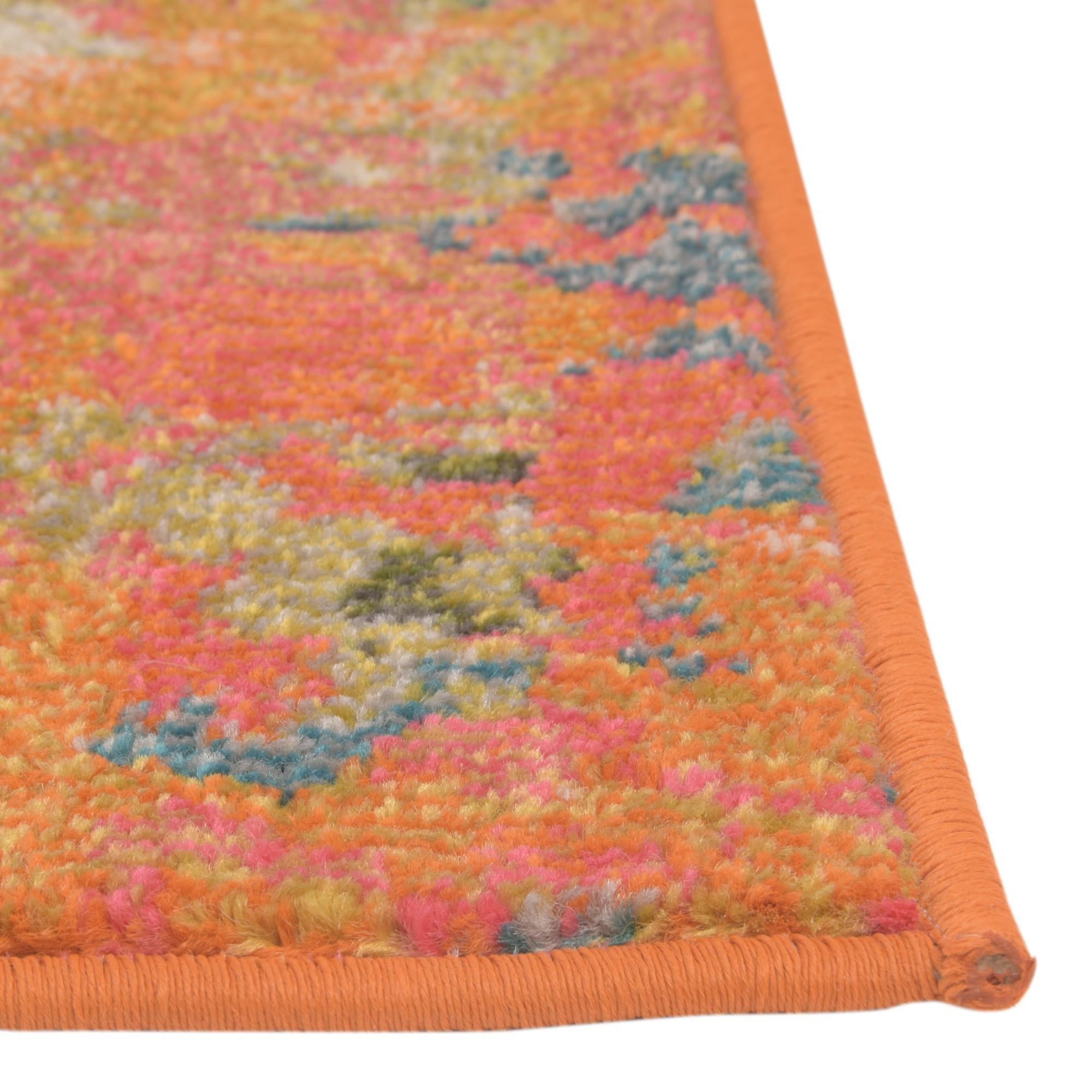 2' 7 x 10' Washable Barcelona Runner Rug