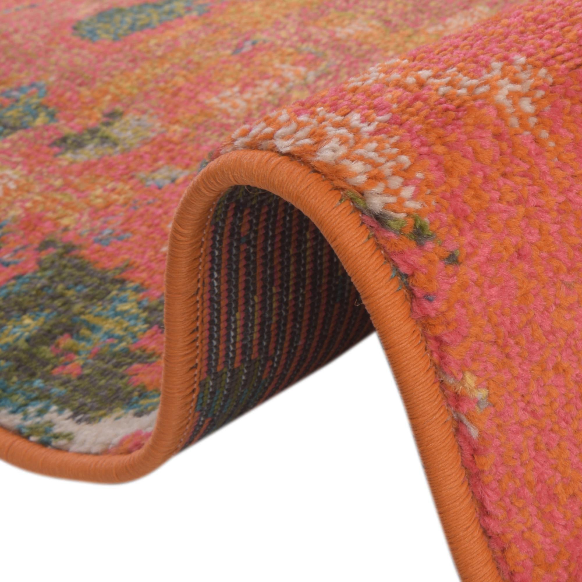 2' 7 x 10' Washable Barcelona Runner Rug