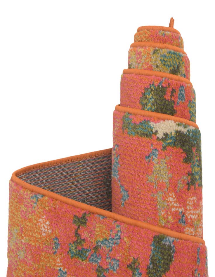 Detail image of 2' 7 x 10'  Washable Barcelona Runner Rug