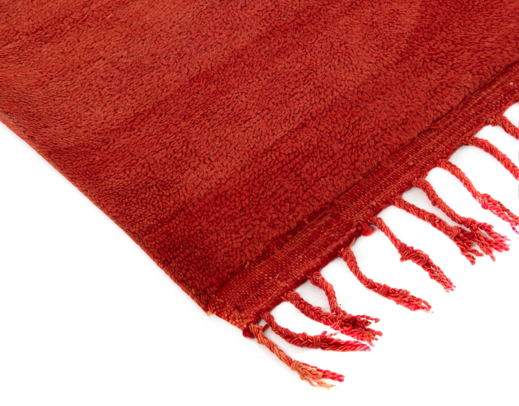 5' 5 x 11' 7 Beni Ouarain Wool Runner Rug