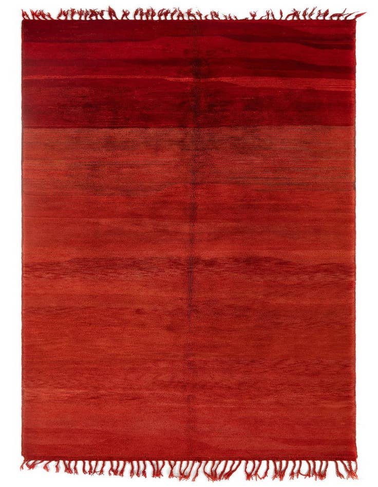 Detail image of 5' 5 x 11' 7 Beni Ouarain Wool Runner Rug