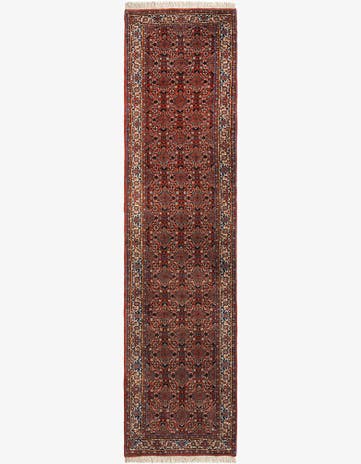 2' 6 x 9' 9 Bidjar Wool Runner Rug