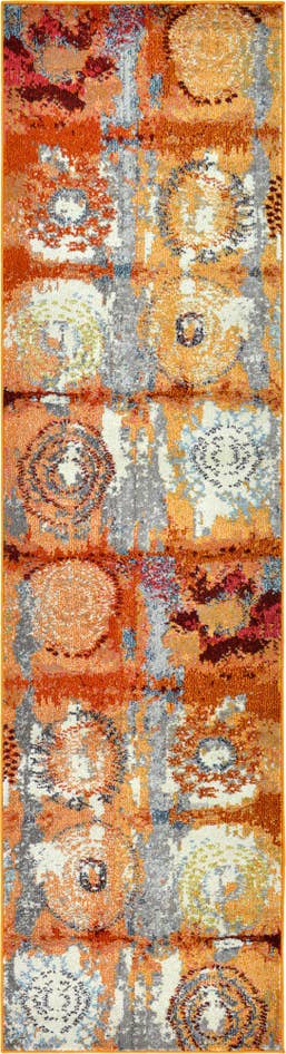 Detail image of 2' 7 x 10' Washable Casablanca Runner Rug