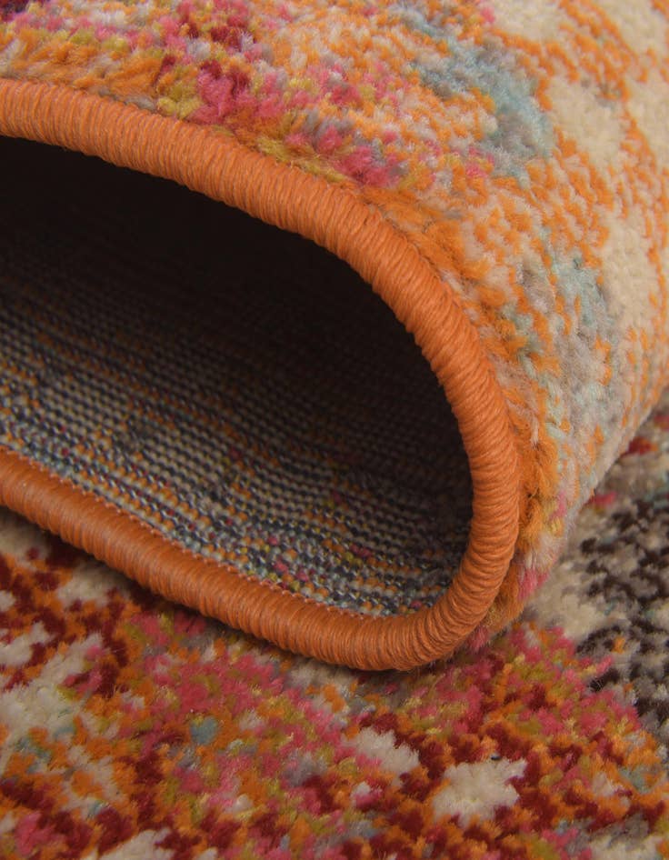 Detail image of 2' 7 x 10'  Washable Casablanca Runner Rug