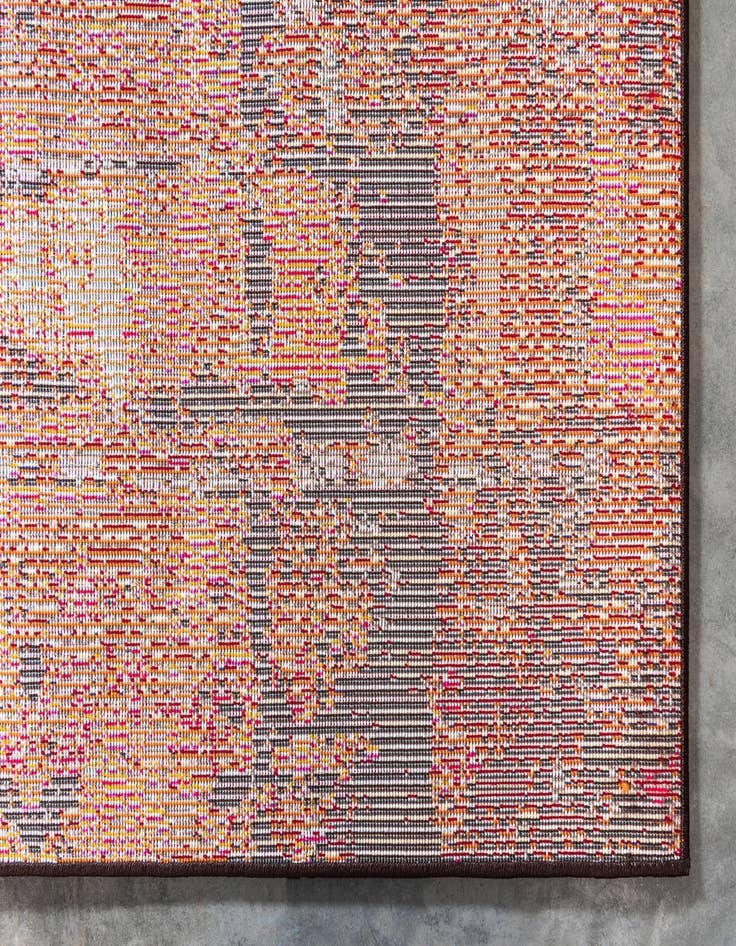 Detail image of 2' 2 x 6' 9  Washable Casablanca Runner Rug