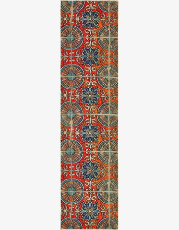 2' 7 x 10' Washable Casablanca Runner Rug