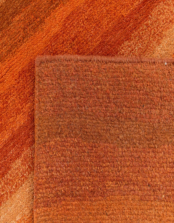 Detail image of 2' 8 x 9' 8  Hand Knotted Gabbeh Wool Runner Rug