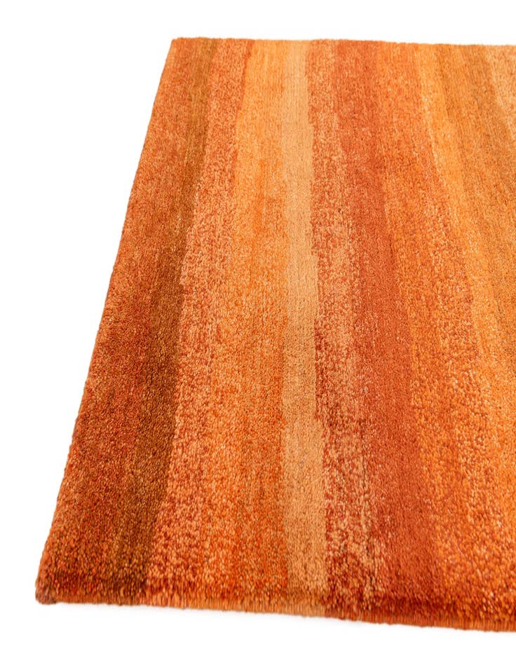 Detail image of 2' 8 x 9' 8  Hand Knotted Gabbeh Wool Runner Rug