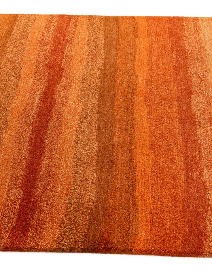 Detail image of 2' 8 x 9' 8  Hand Knotted Gabbeh Wool Runner Rug