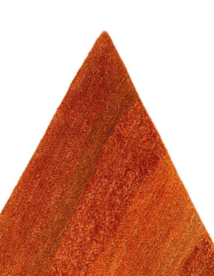 Detail image of 2' 8 x 9' 8  Hand Knotted Gabbeh Wool Runner Rug