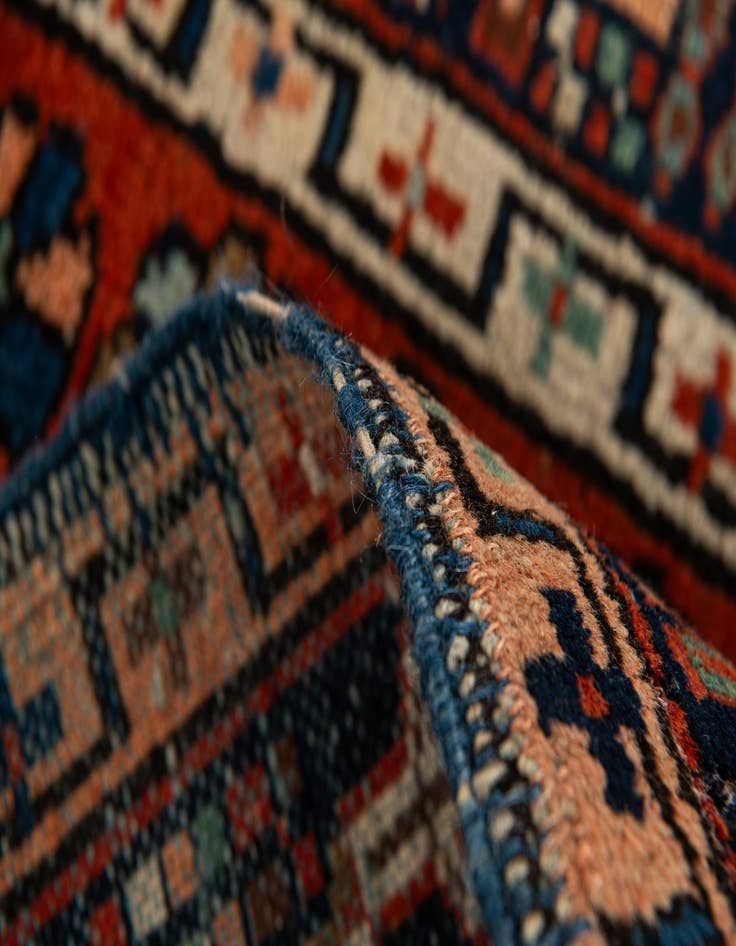 Detail image of 3' 1 x 10' 4  Hand Knotted Gharajeh Persian Runner Rug