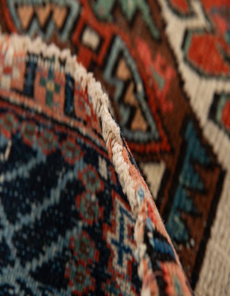 Detail image of 3' 1 x 10' 4  Hand Knotted Gharajeh Persian Runner Rug