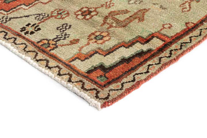 3' 1 x 10' 11 Hamedan Wool Runner Rug