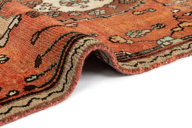 Detail image of 3' 1 x 10' 11 Hamedan Wool Runner Rug