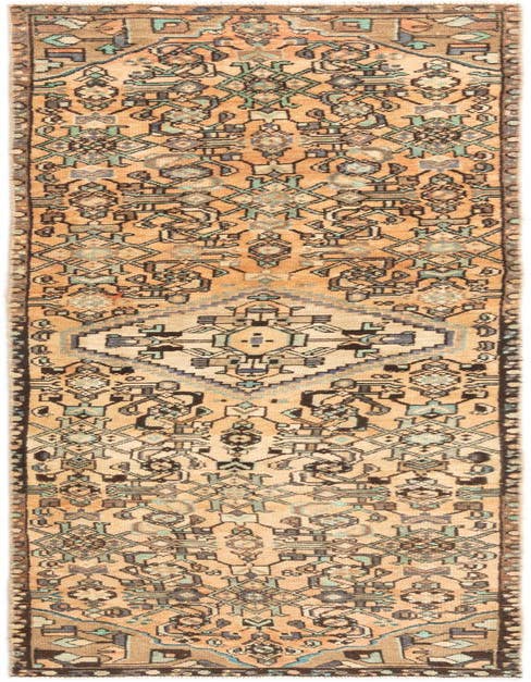 Detail image of 2' 5 x 6' 9 Hamedan Runner Rug