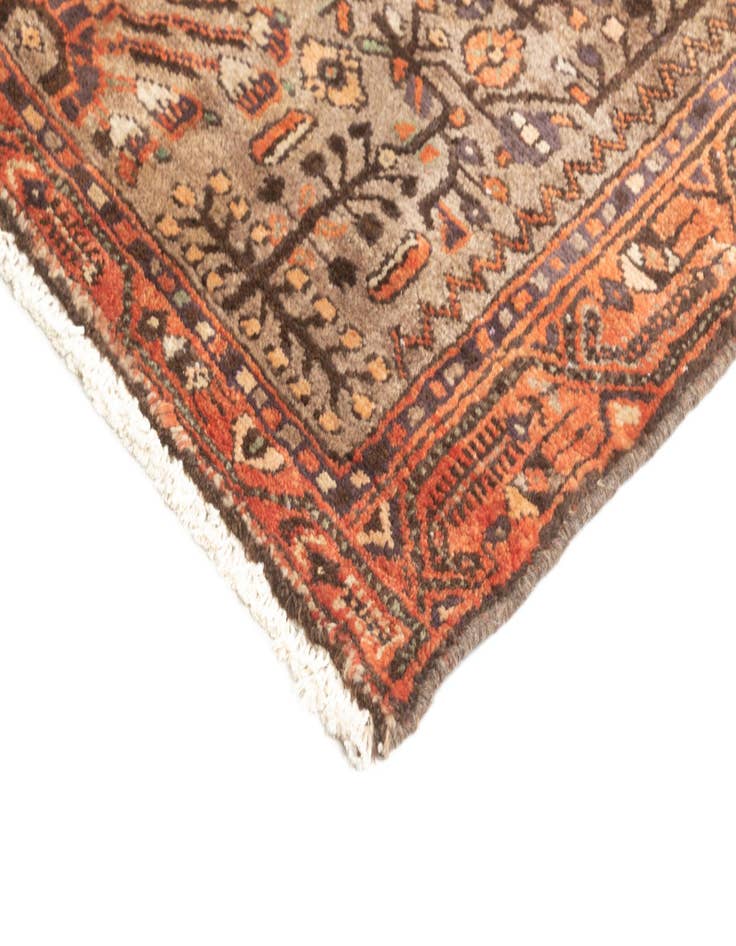 Detail image of 3' 4 x 9' 7 Hamedan Runner Rug