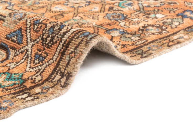 Detailansicht von 120cm x 320cm Hamedan Läufer Teppich