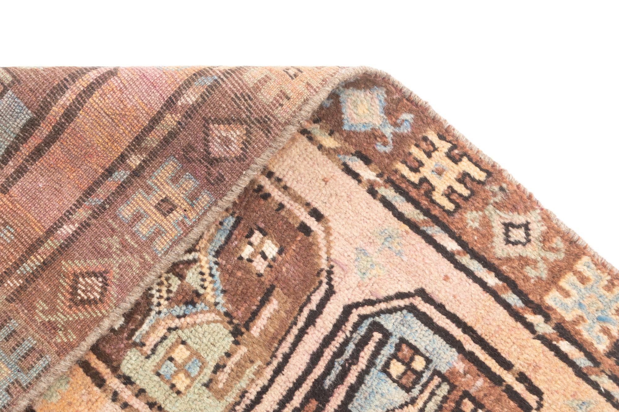 3' 8 x 11' 3 Hamedan Runner Rug
